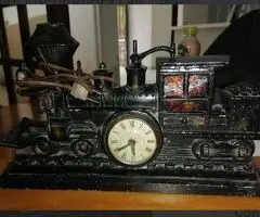 Se Vende Reloj Locomotora Del Tren Antiguo Funcionando