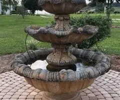 Fuente De Agua Hecha De Concreto Hormigón Para Vender