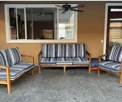 Juego De Terraza En Magnifico Estado Para Vender