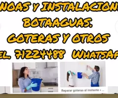 Arreglar Goteras Instalación De Canoas Instalaciones De Botaguas