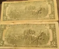 Billete Antiguo De $2,00 Dolares Para Vender