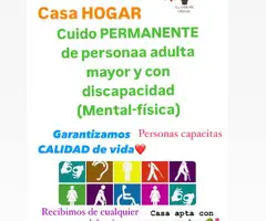 La Casa Hogar Para Mayores Adultos y Discapacitados