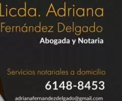 Abogado y Abogada Ofrecen Tramites Notariales A Domicilio