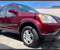 Vehículo Honda CRV 2004 Para Vender