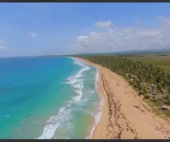 Bellos y amplios terrenos lineales a la playa en punta Cana Bavaro Miches en venta